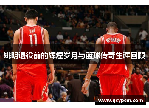 姚明退役前的辉煌岁月与篮球传奇生涯回顾